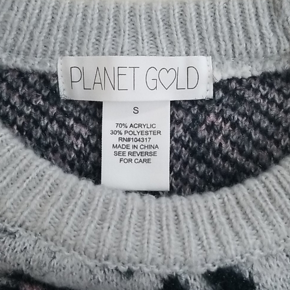 PLANET GOLD Sweater top - Picture 5 of 5